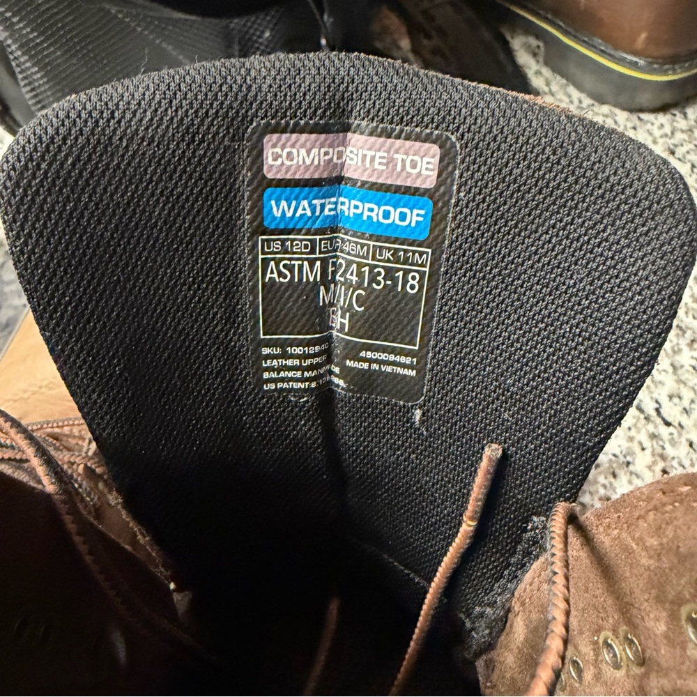 Ariat Brown Composite Toe Waterproof Boots